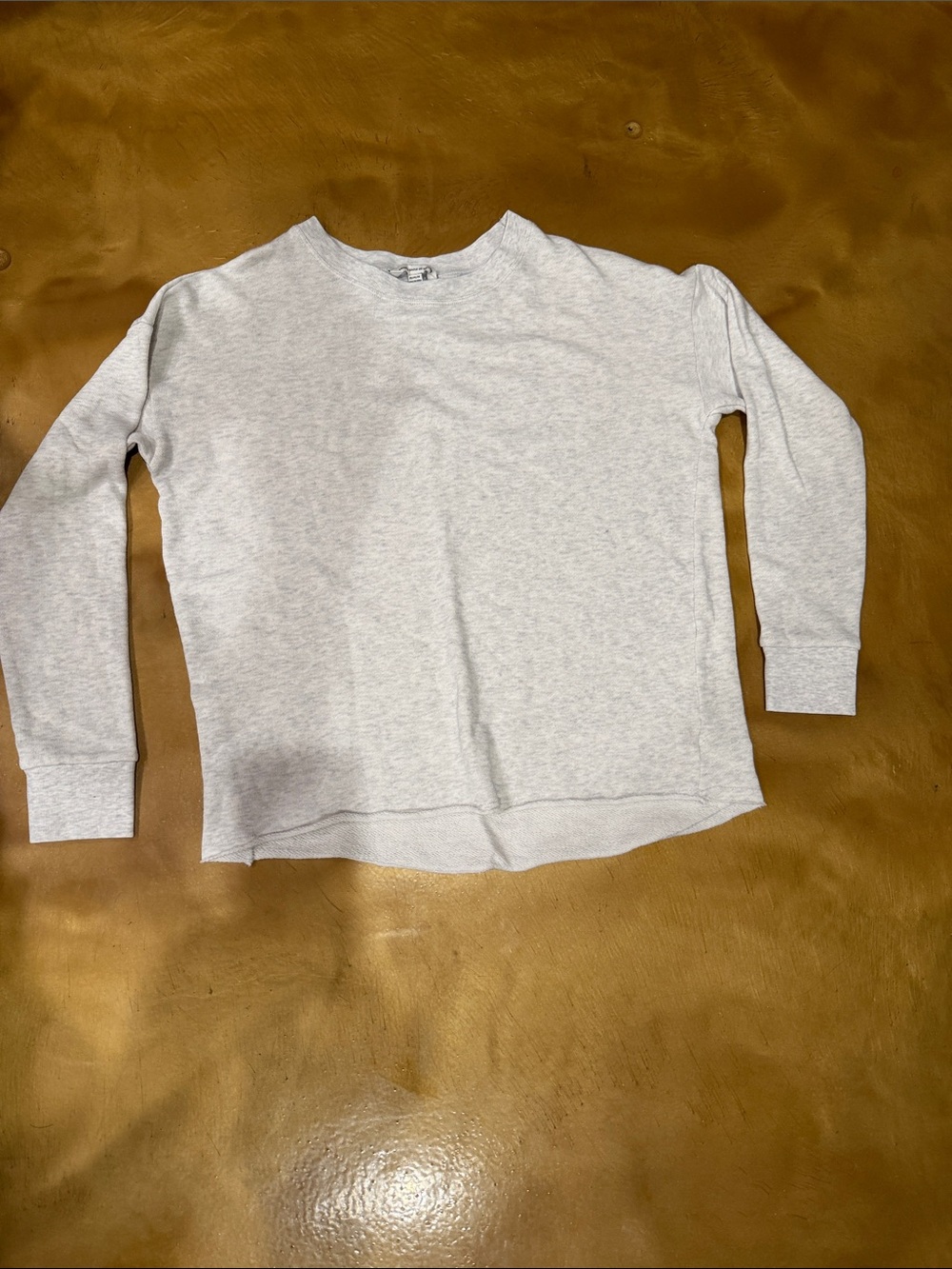 American Eagle Outfitters Light Gray Crewneck Sweatshirt